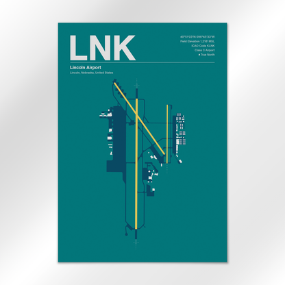 LNK Airport Diagram
