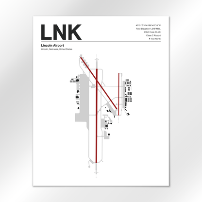 LNK Airport Diagram