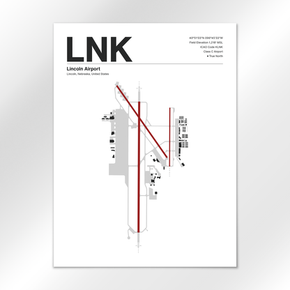 LNK Airport Diagram
