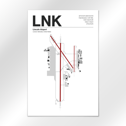 LNK Airport Diagram