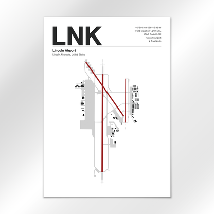 LNK Airport Diagram