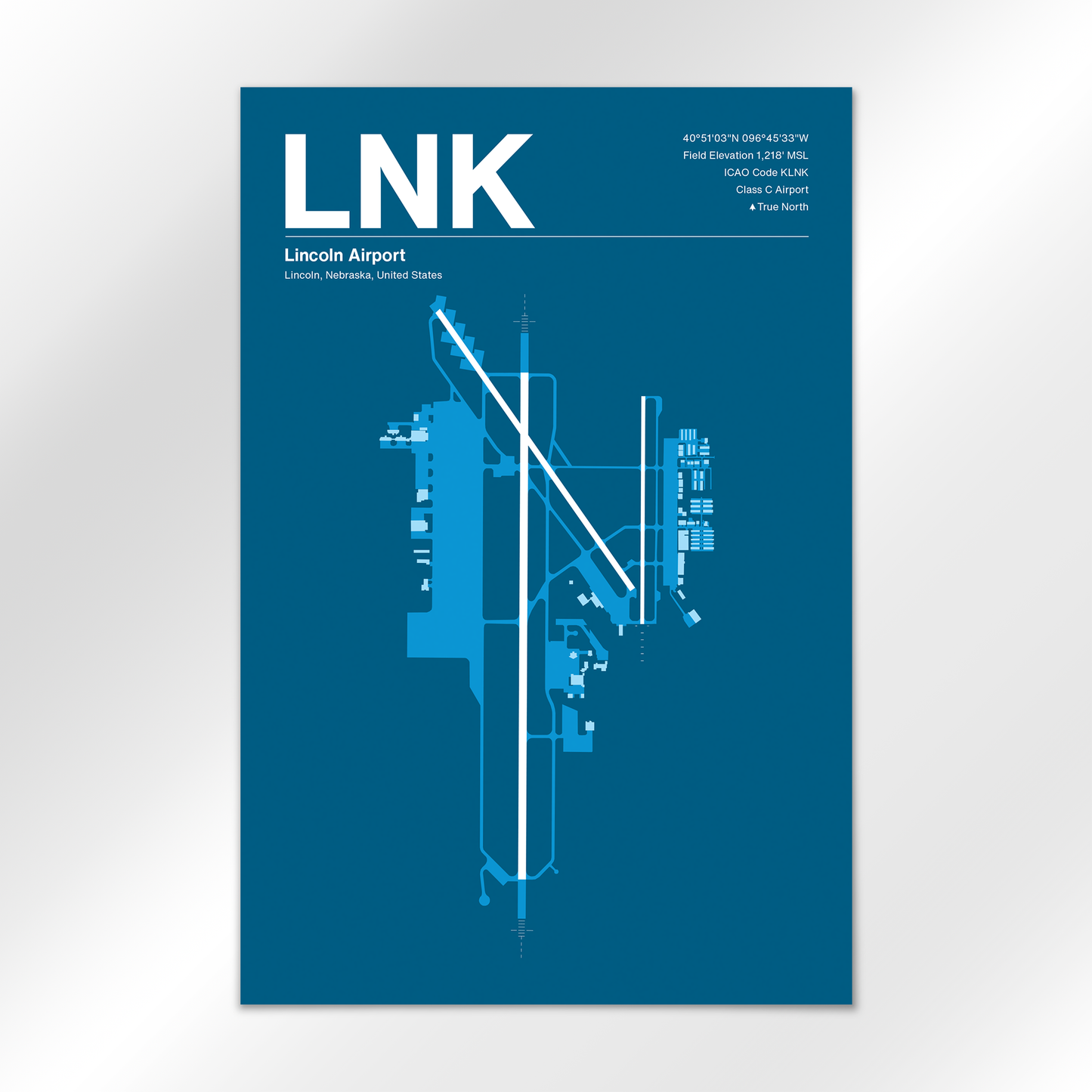 LNK Airport Diagram