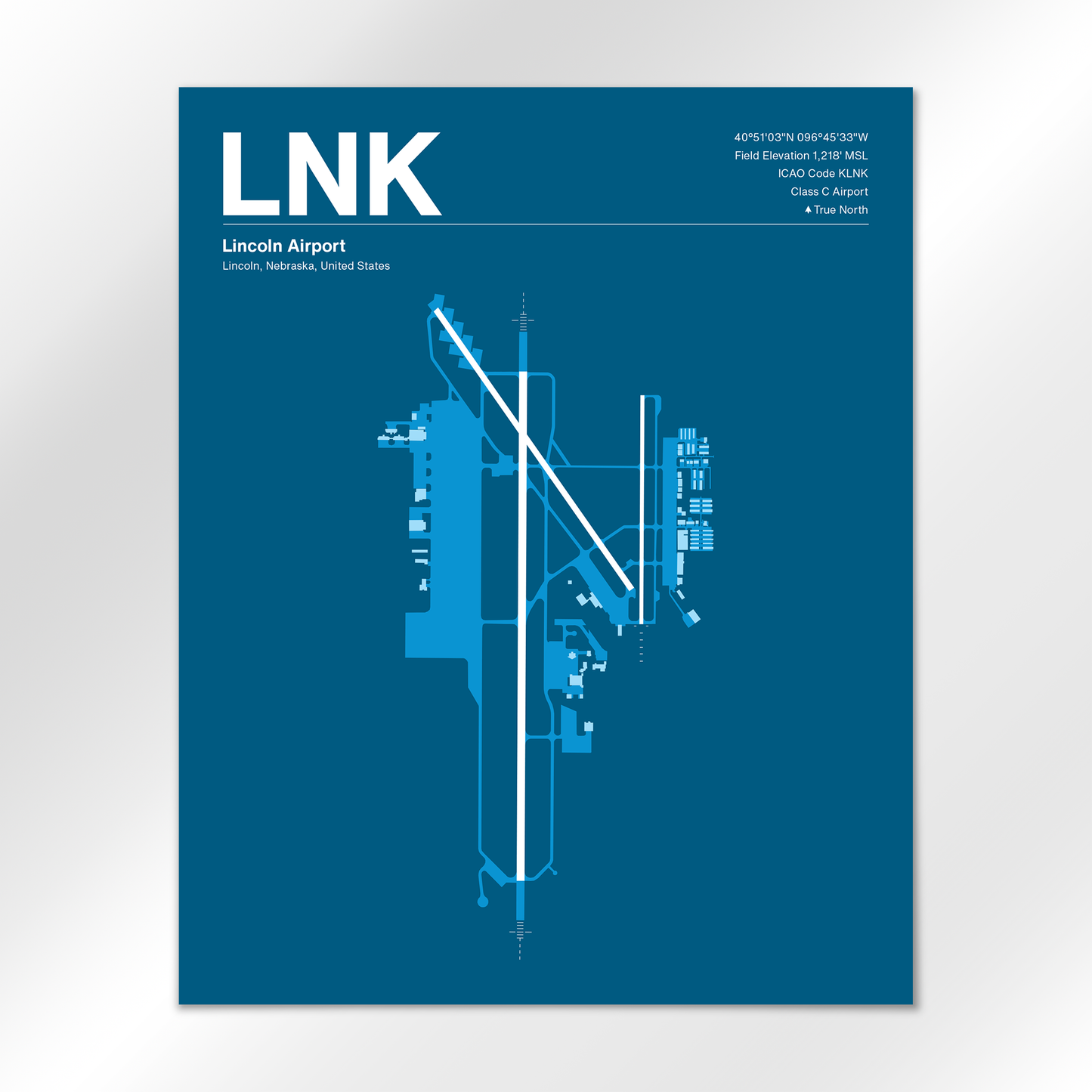LNK Airport Diagram