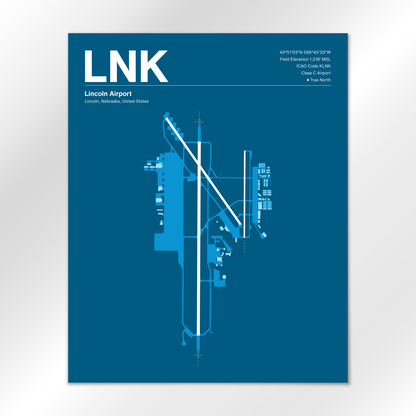 LNK Airport Diagram