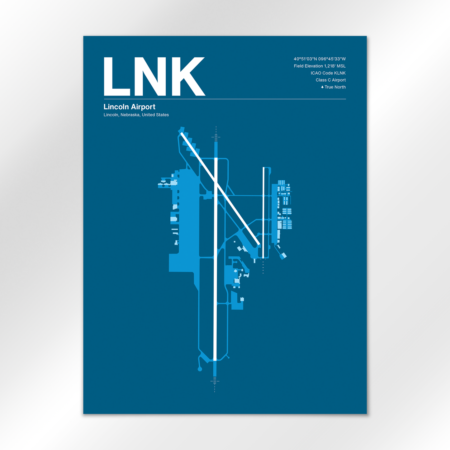 LNK Airport Diagram
