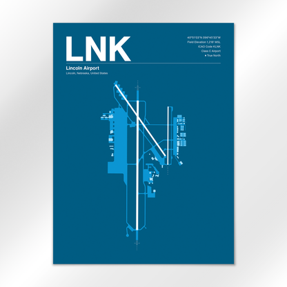 LNK Airport Diagram