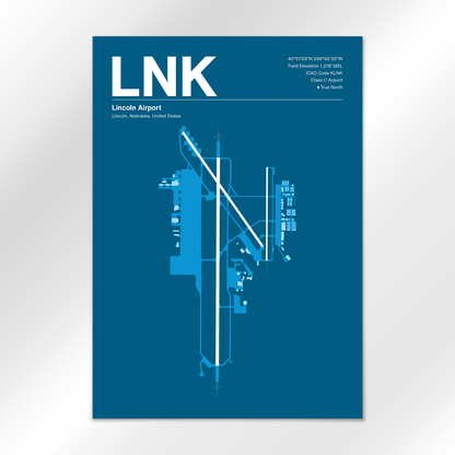LNK Airport Diagram