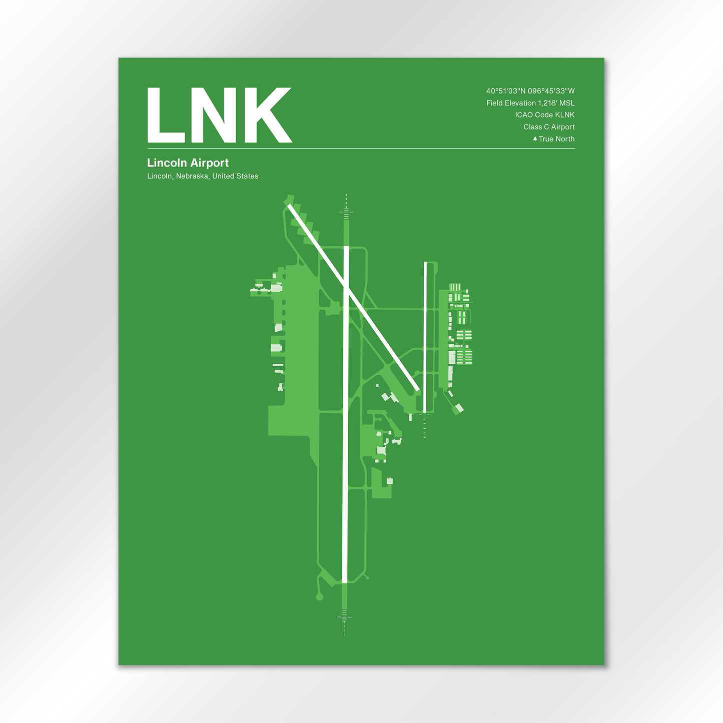 LNK Airport Diagram