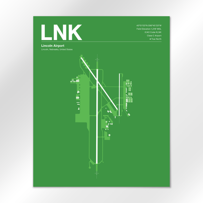 LNK Airport Diagram
