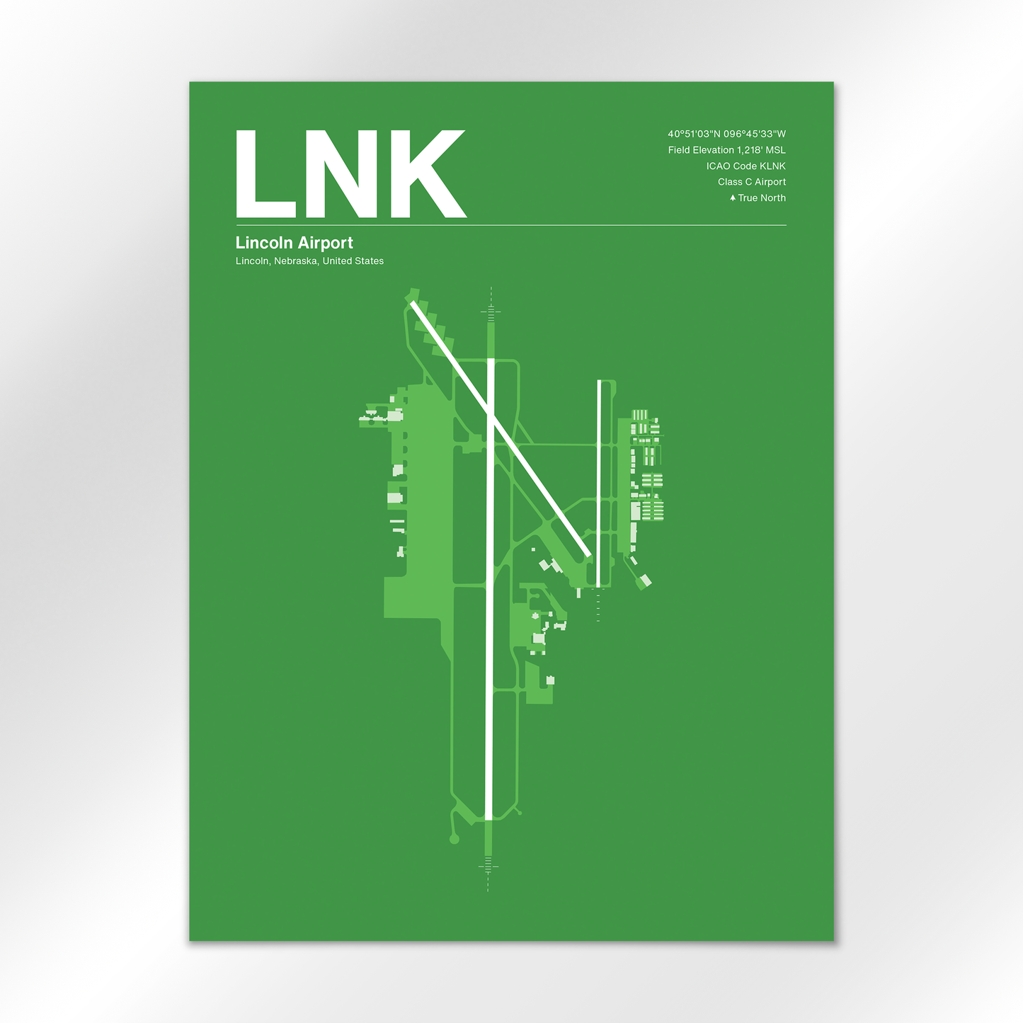 LNK Airport Diagram