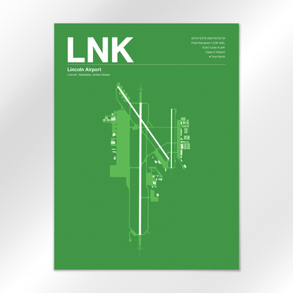 LNK Airport Diagram