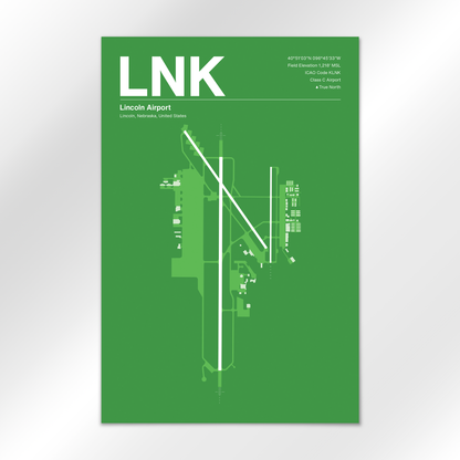 LNK Airport Diagram