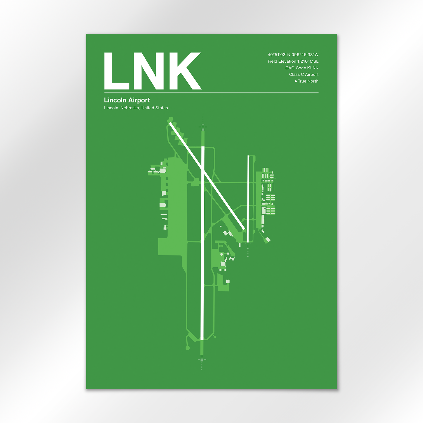 LNK Airport Diagram