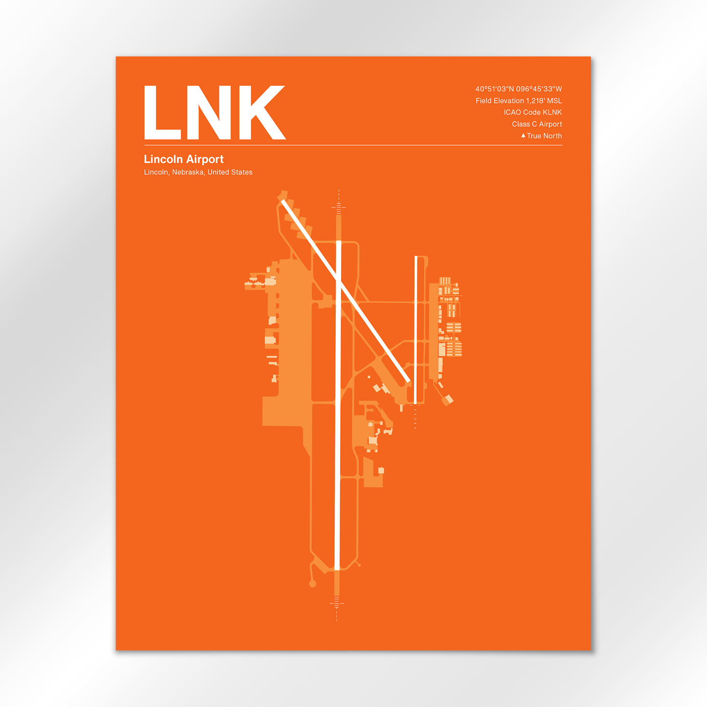 LNK Airport Diagram