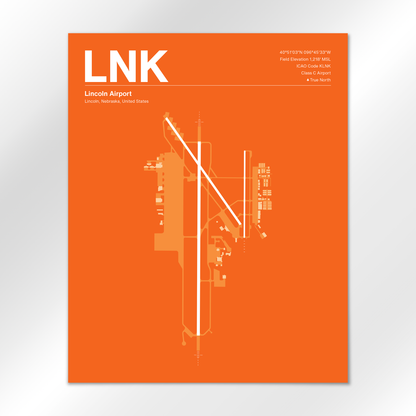 LNK Airport Diagram