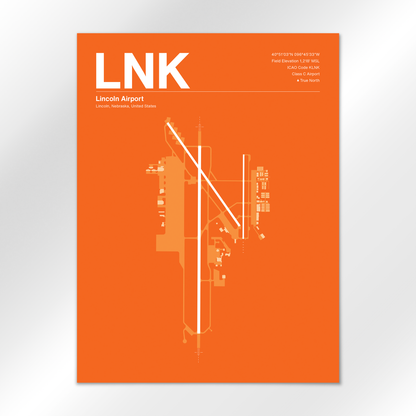 LNK Airport Diagram