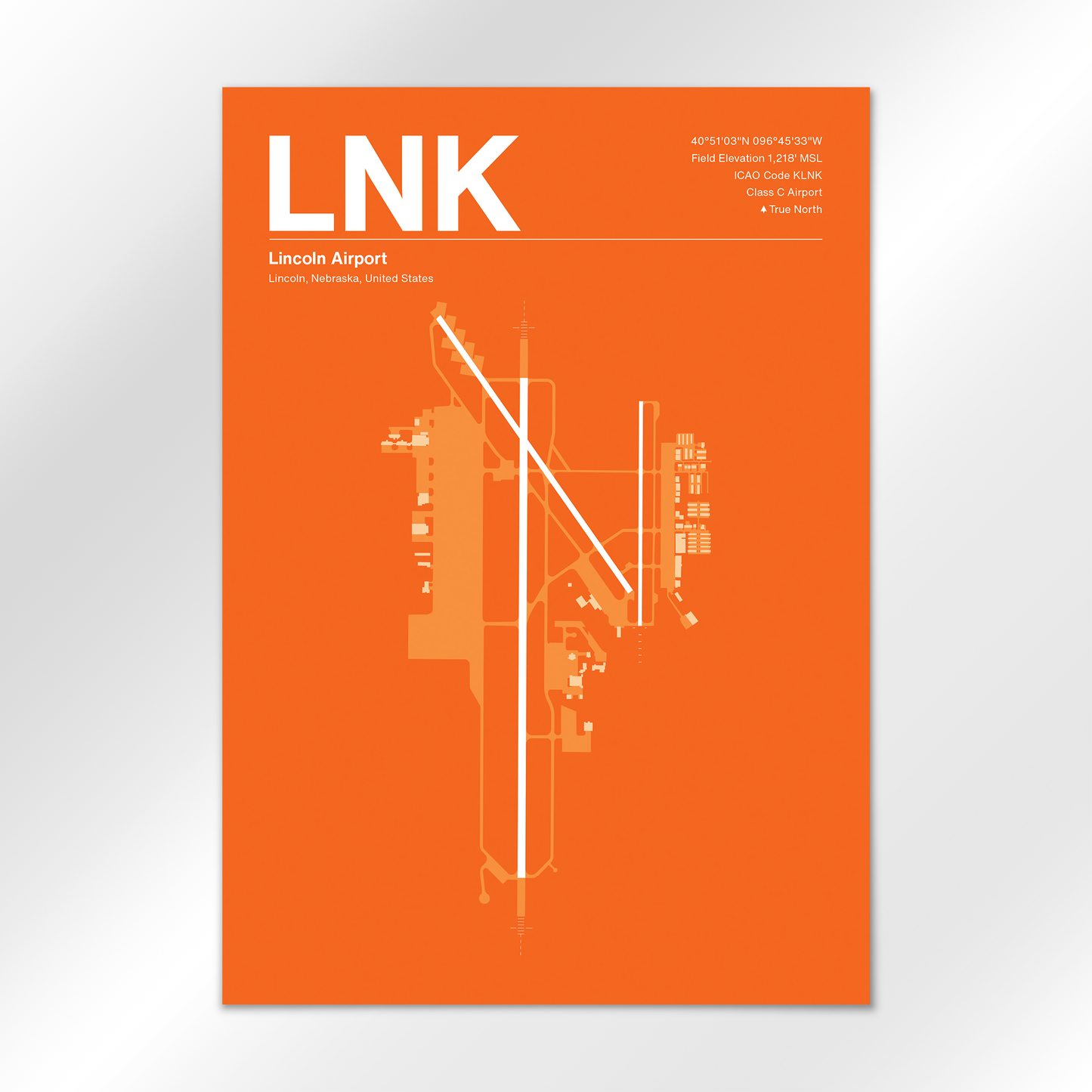 LNK Airport Diagram