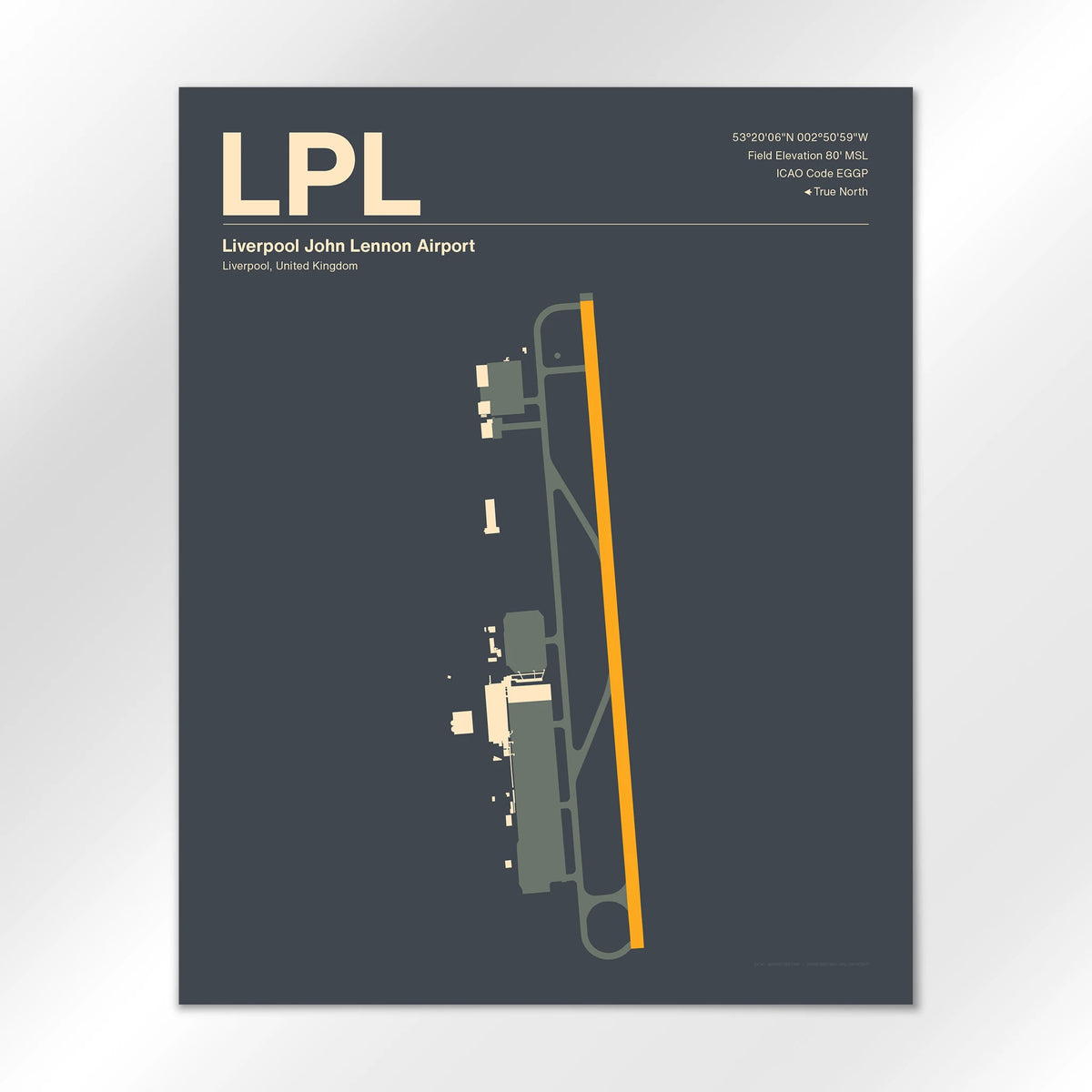 LPL Airport Diagram