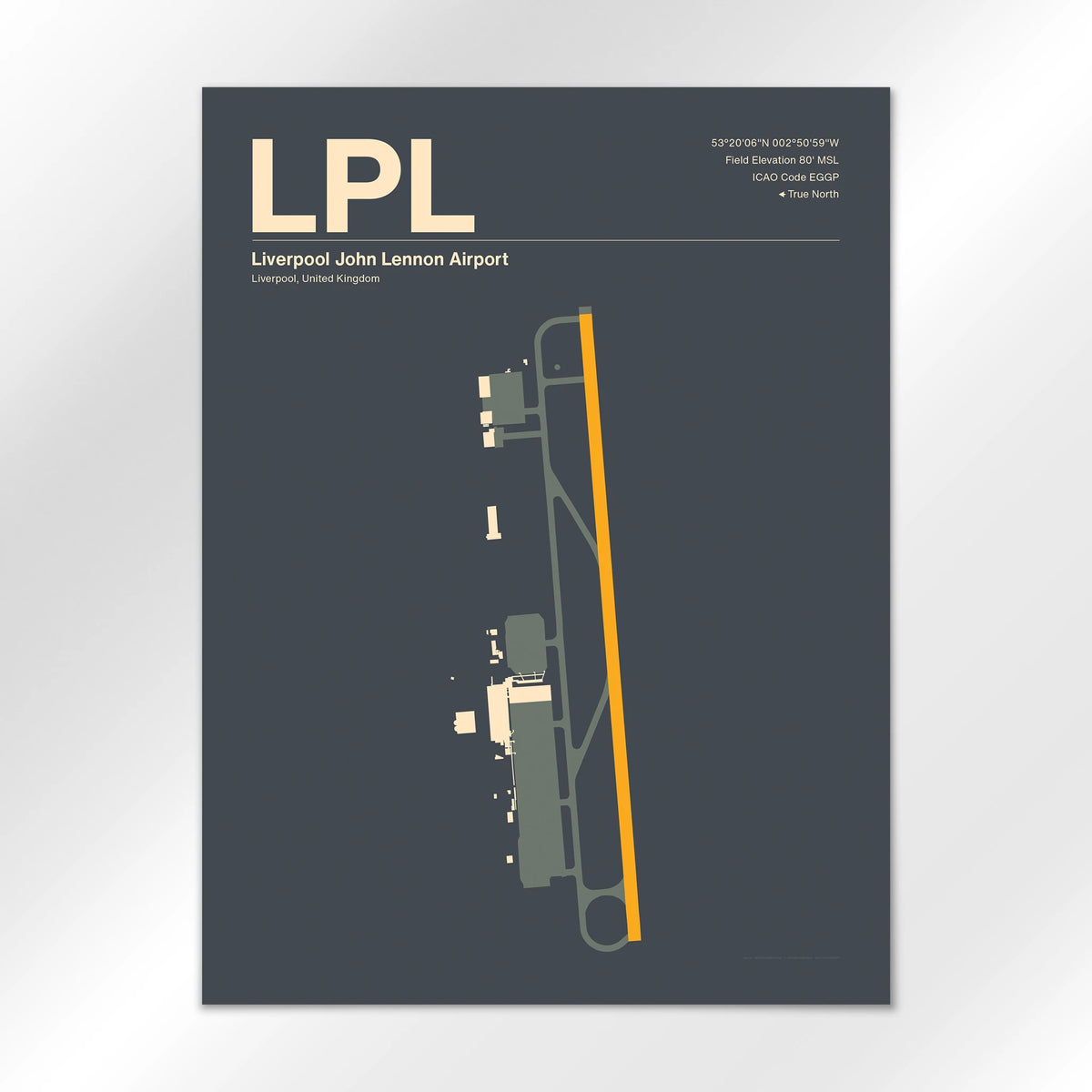 LPL Airport Diagram