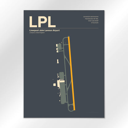 LPL Airport Diagram