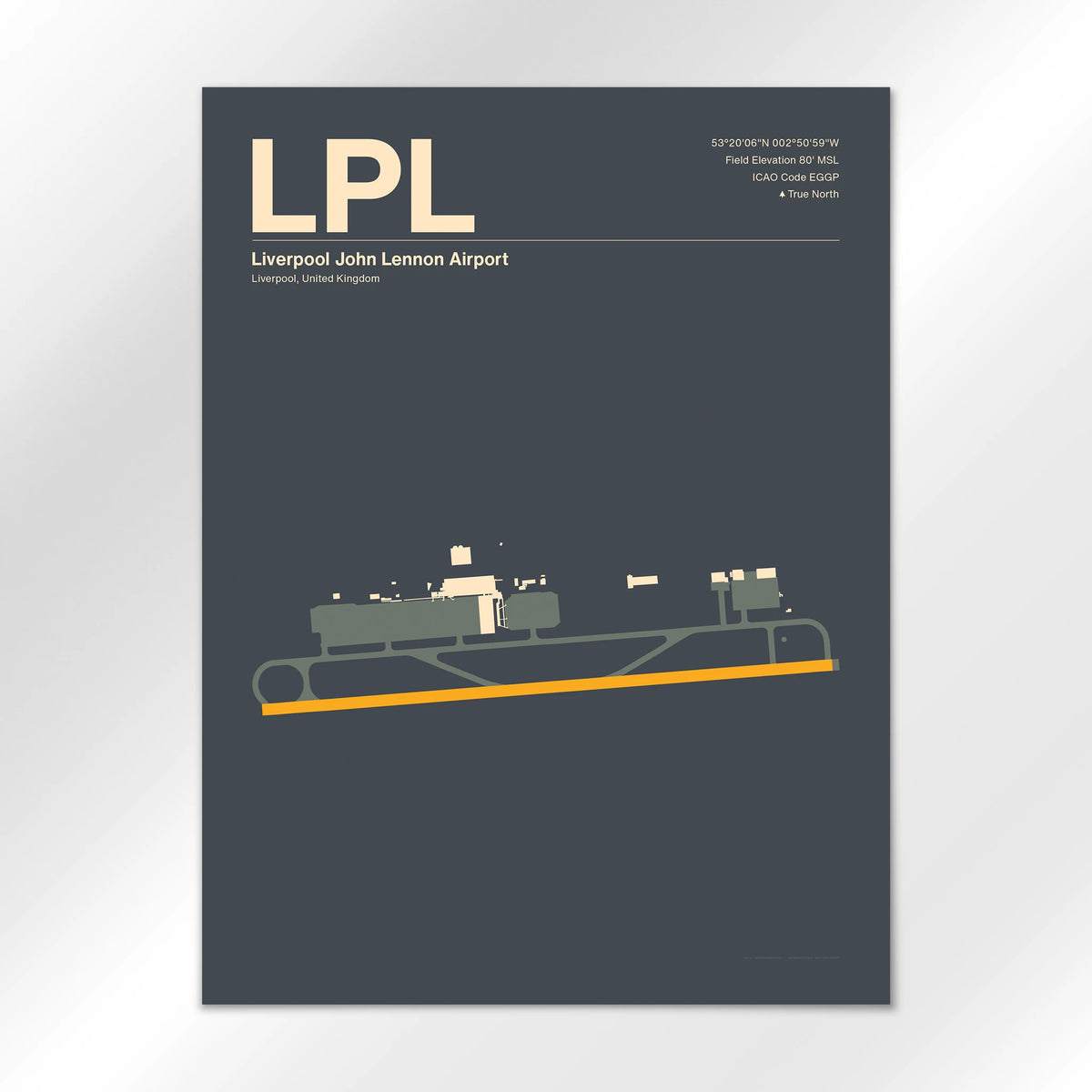 LPL Airport Diagram
