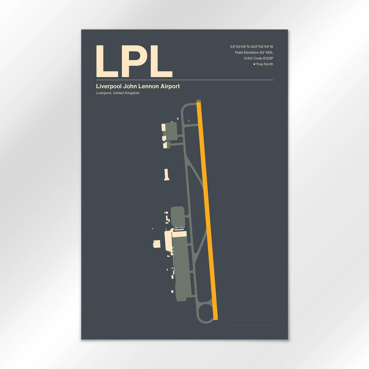 LPL Airport Diagram