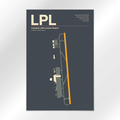 LPL Airport Diagram