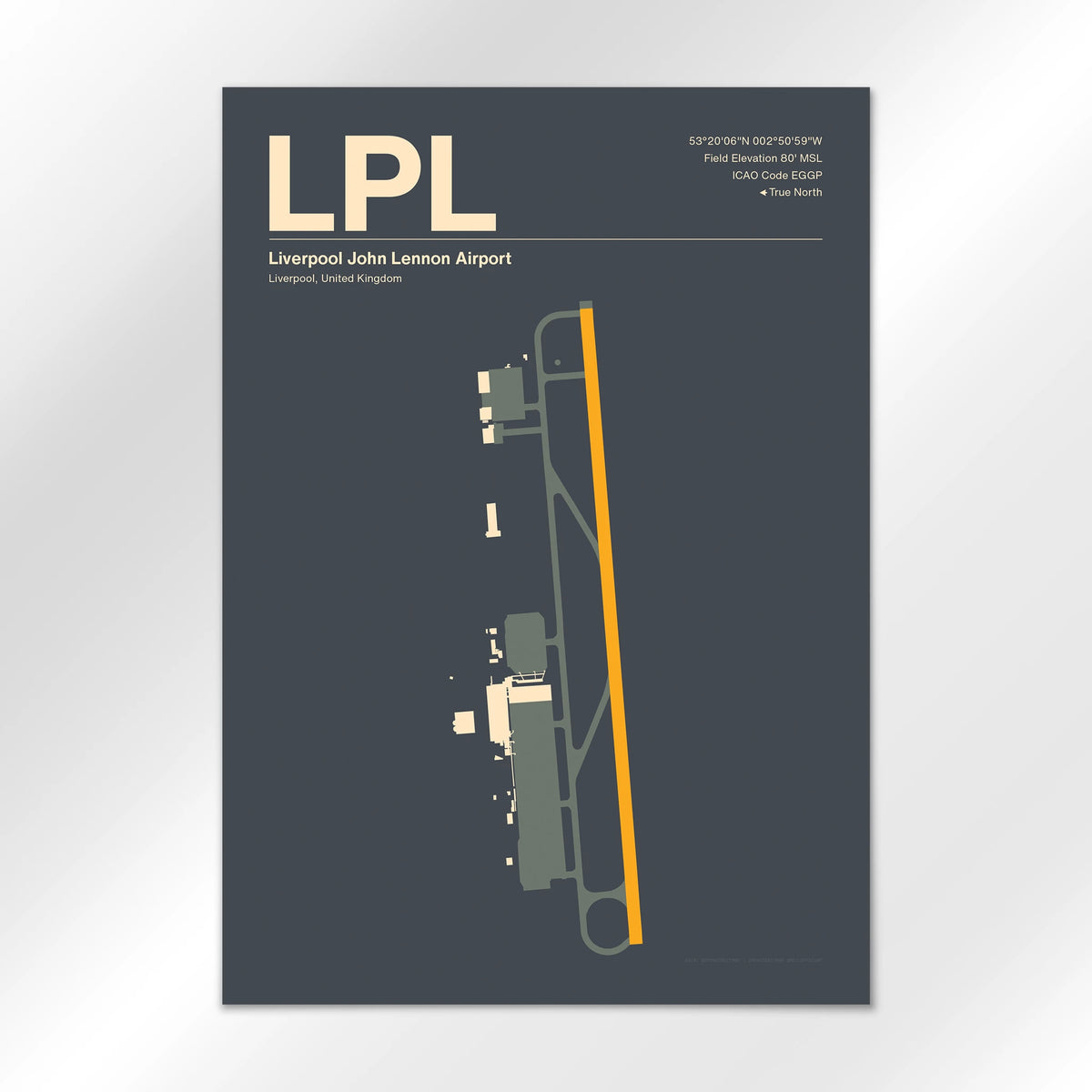 LPL Airport Diagram