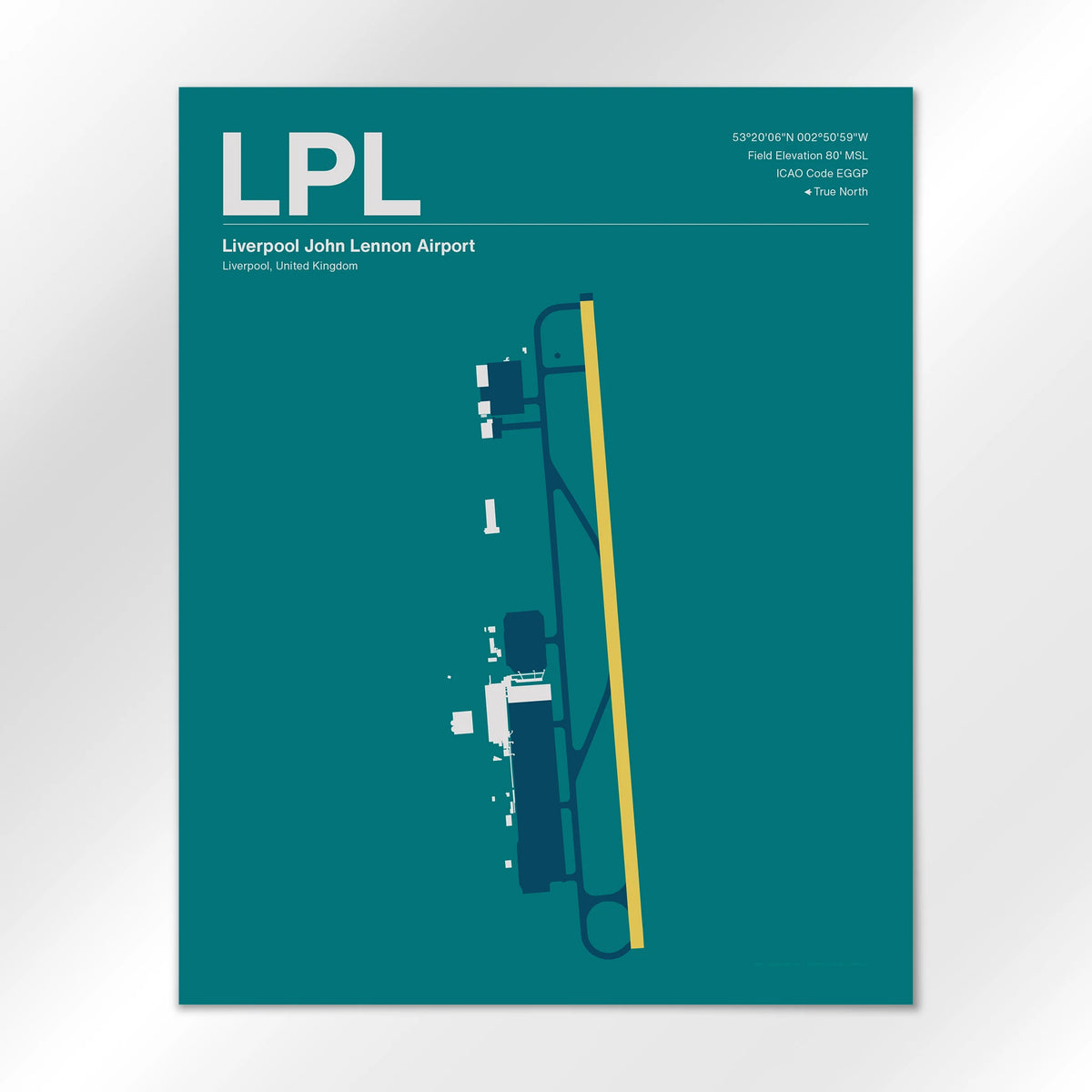 LPL Airport Diagram