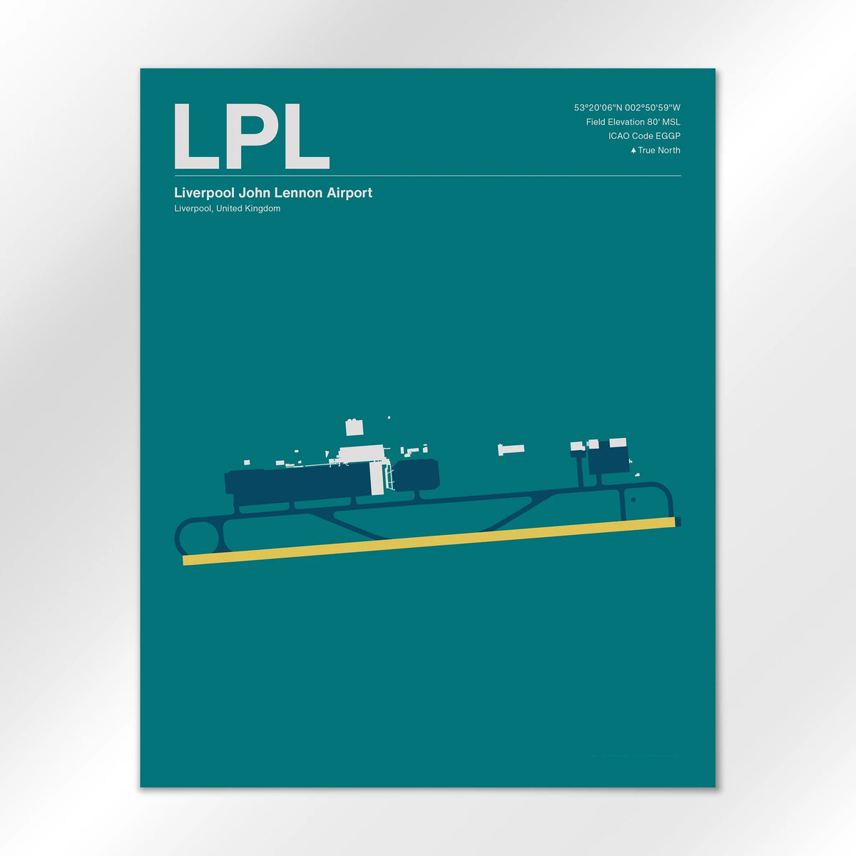 LPL Airport Diagram