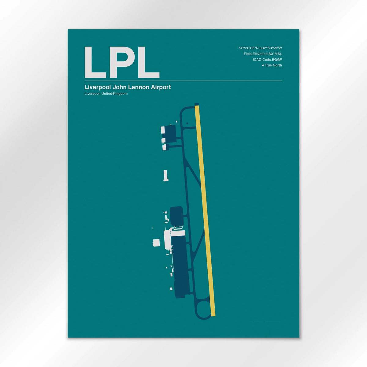 LPL Airport Diagram