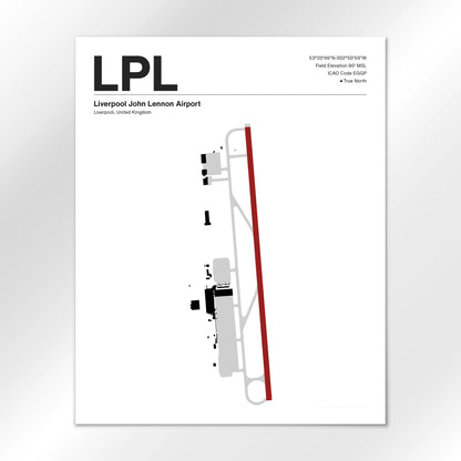 LPL Airport Diagram