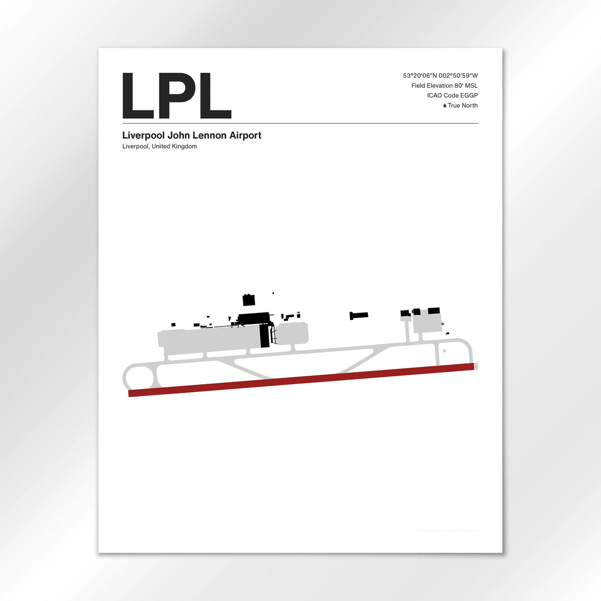 LPL Airport Diagram