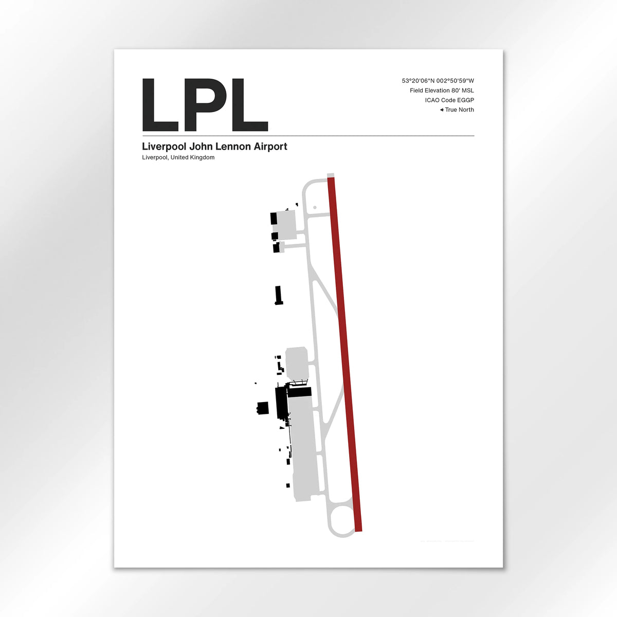 LPL Airport Diagram