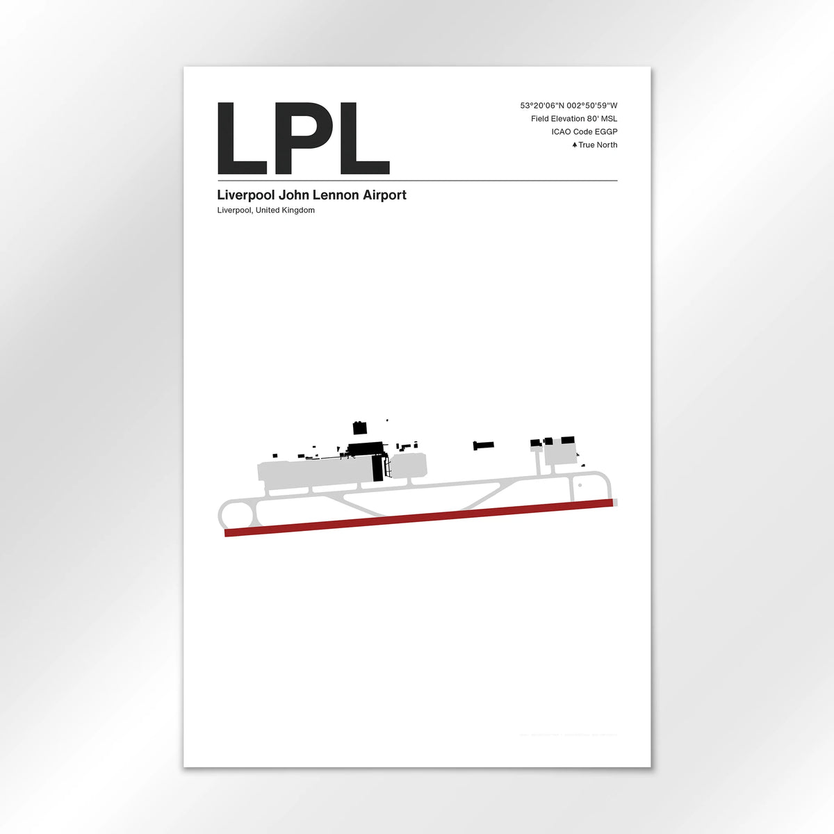 LPL Airport Diagram
