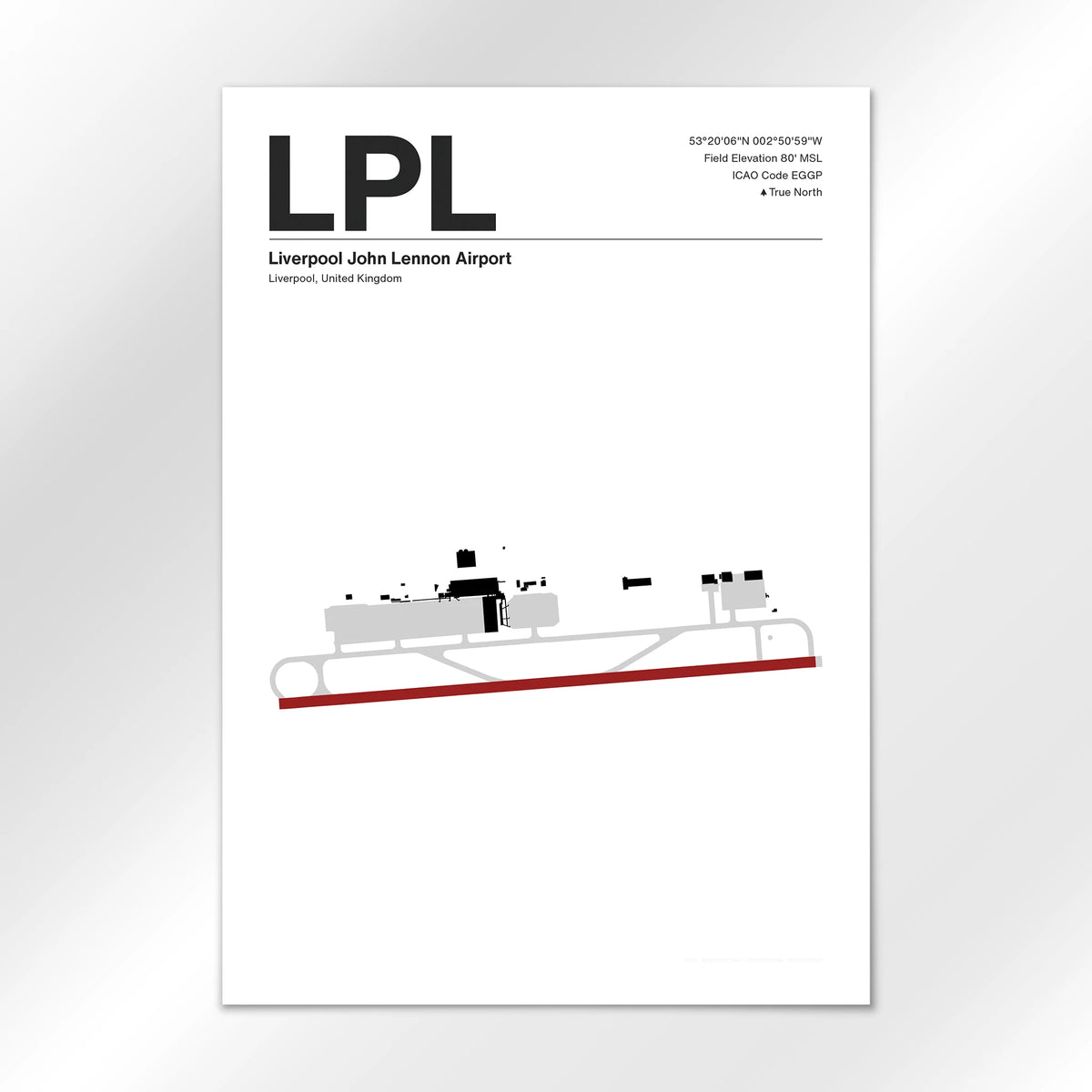 LPL Airport Diagram