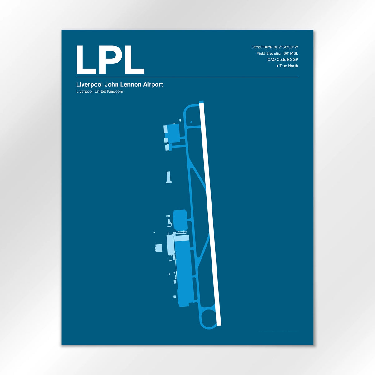 LPL Airport Diagram