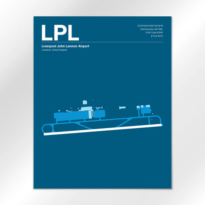 LPL Airport Diagram