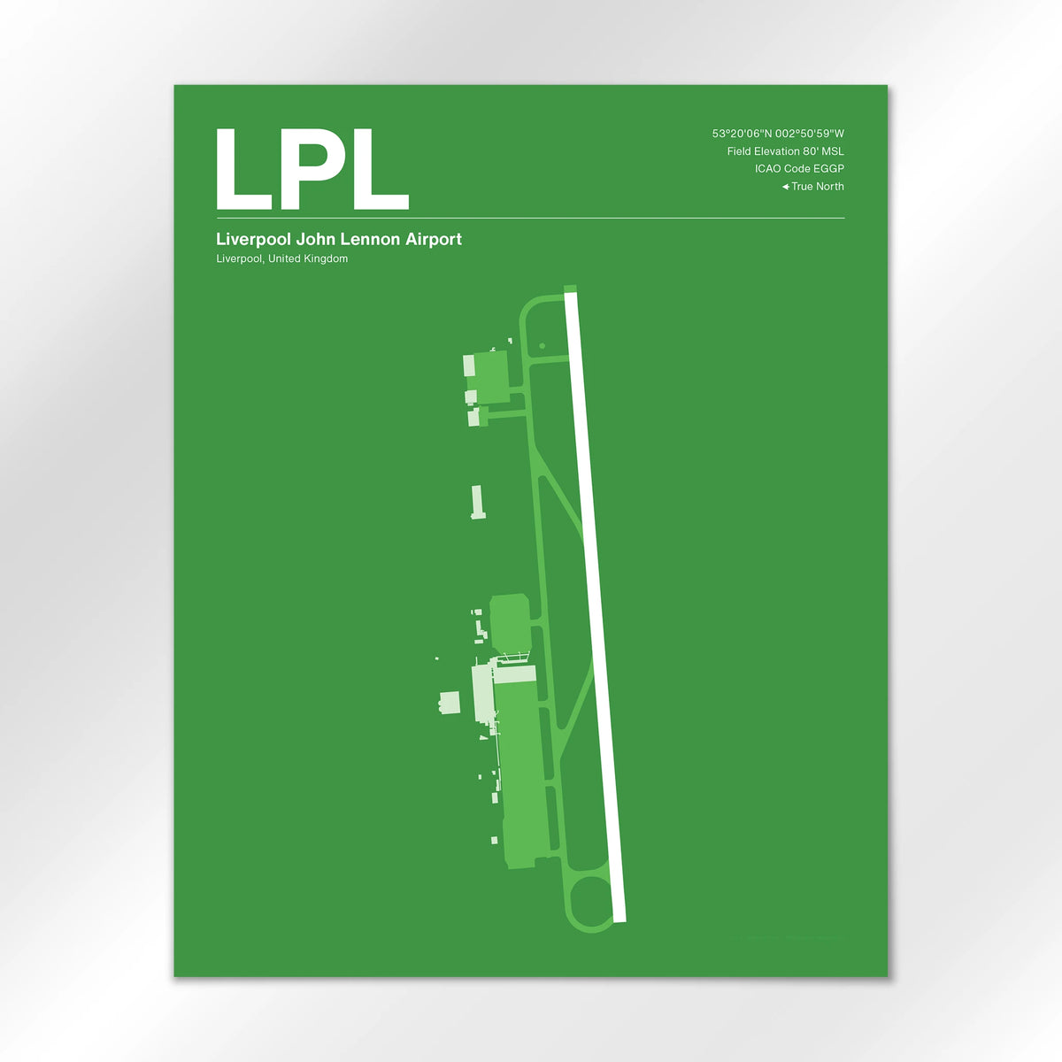 LPL Airport Diagram