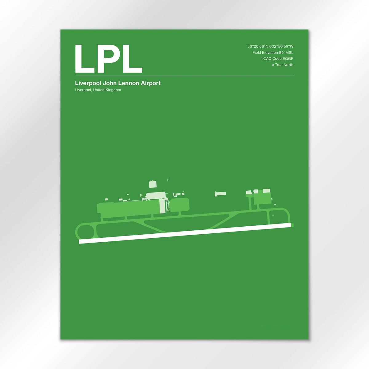 LPL Airport Diagram