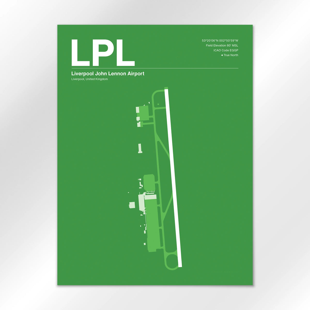 LPL Airport Diagram