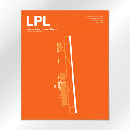 LPL Airport Diagram