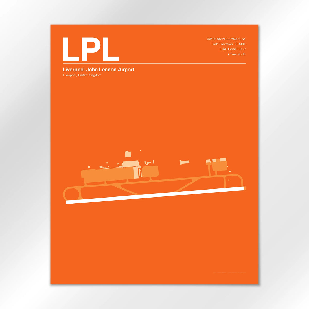 LPL Airport Diagram