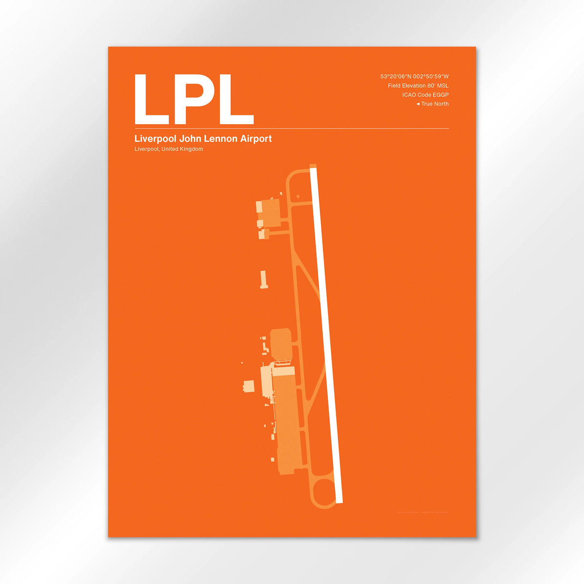LPL Airport Diagram