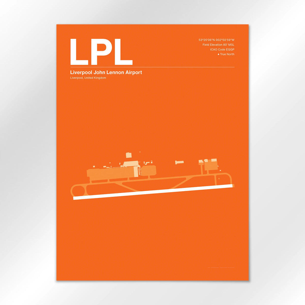 LPL Airport Diagram