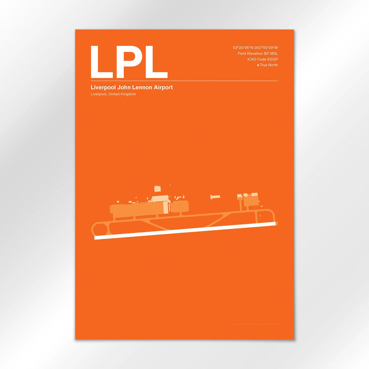 LPL Airport Diagram
