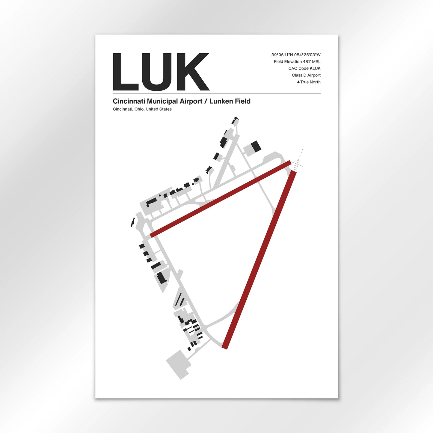 LUK Airport Diagram