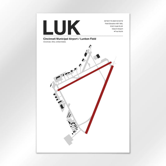 LUK Airport Diagram