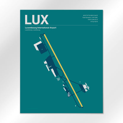 LUX Airport Diagram