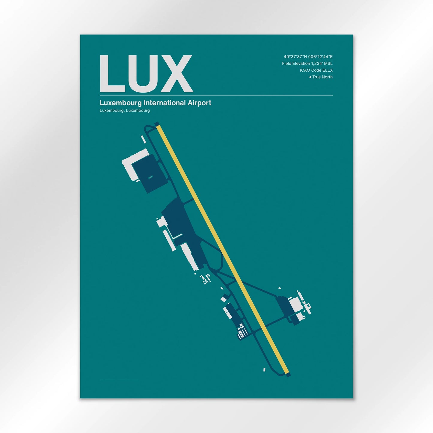LUX Airport Diagram